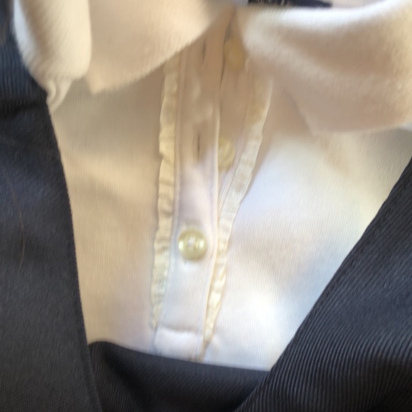 Lot Chaps Approved School Wear 2 Dresses, Blue Shirt, Tan Skirt, 2 Blouses (8) - Picture 3 of 9